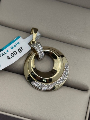 Подвеска Italy Gold 4856662255 вес 4 г золото, фианит