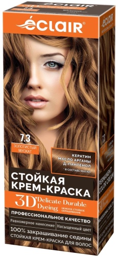 Eclair 3D 7.3 золотистый мускат крем-краска 125 мл