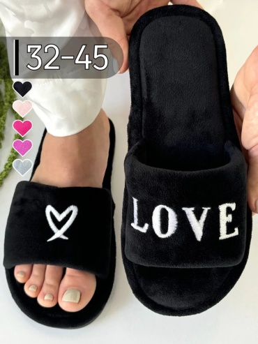 Шлепанцы Love is Me белый