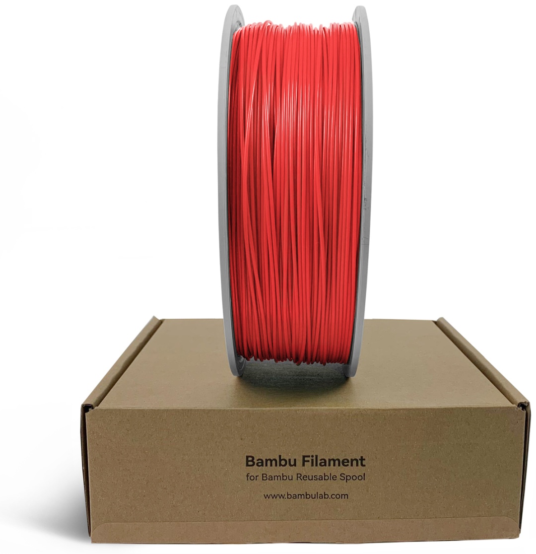 Пластик для 3D-печати Bambu Lab PLA 1.75 мм 1 кг красный