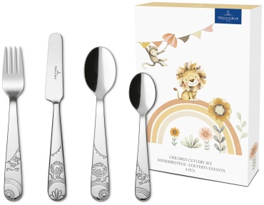 Набор столовых приборов Villeroy&Boch 4 шт, серебристый Roar like a Lion