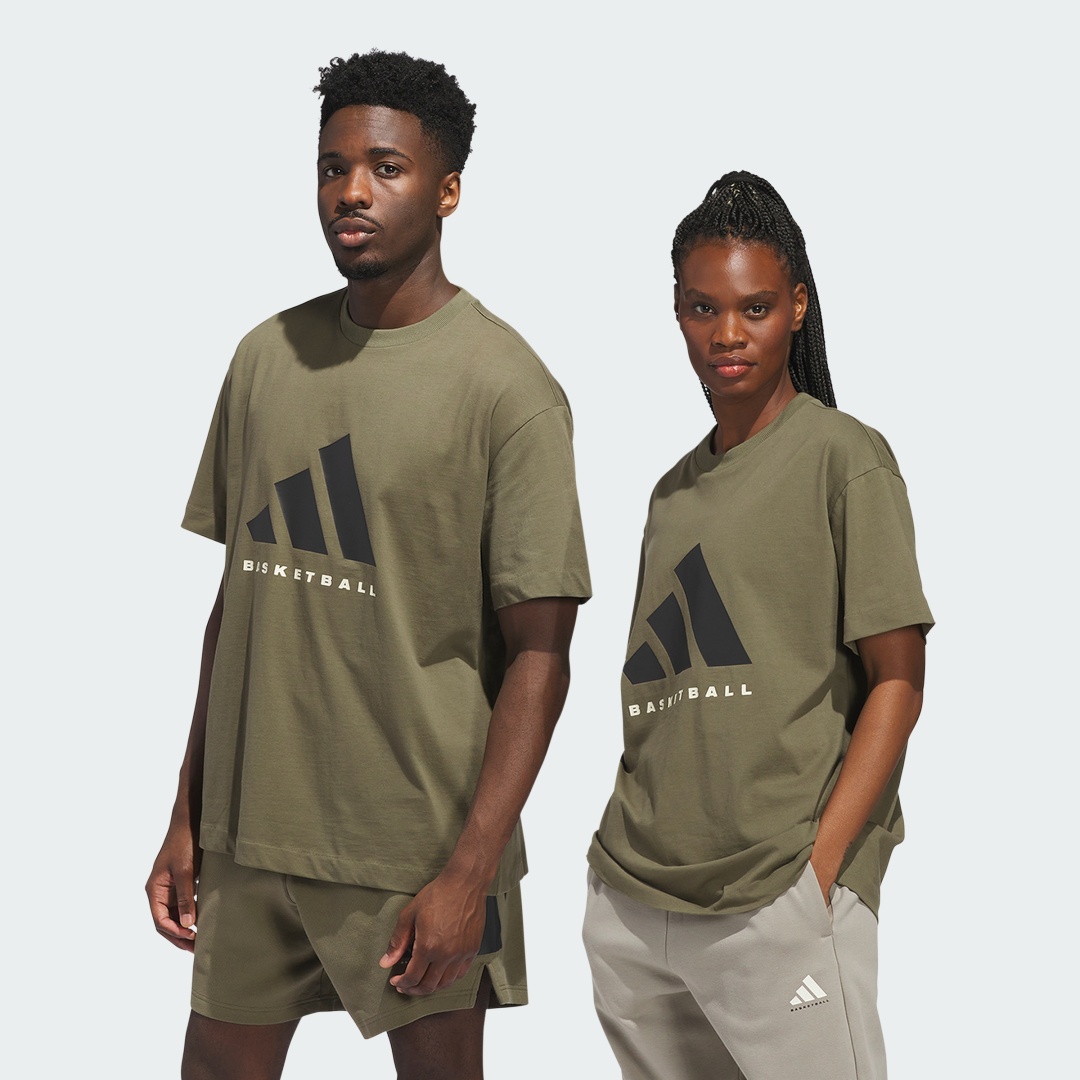 Футболка adidas зеленый