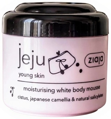 ZIAJA Jeju Moisturising White мусс для тела 200 мл