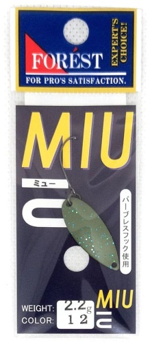 Блесна FOREST Forest Miu Standart 2.2g 1 шт 28 мм Olive