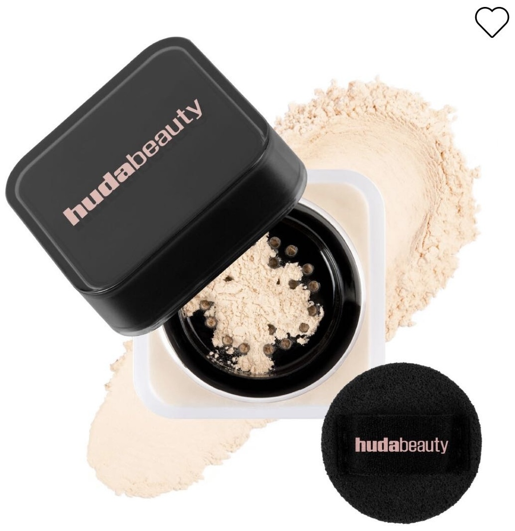 Пудра Huda Beauty Mini Easy Bake Loose Baking & Setting powder рассыпчатая Poundcake бежевый