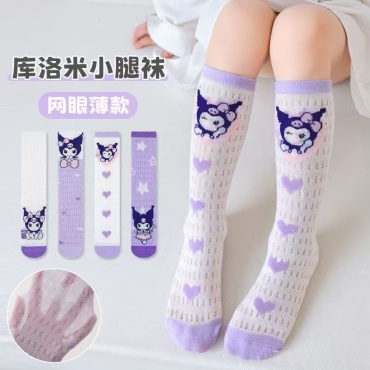 Гольфы Kuromi 385678 4 пары мультиколор one size