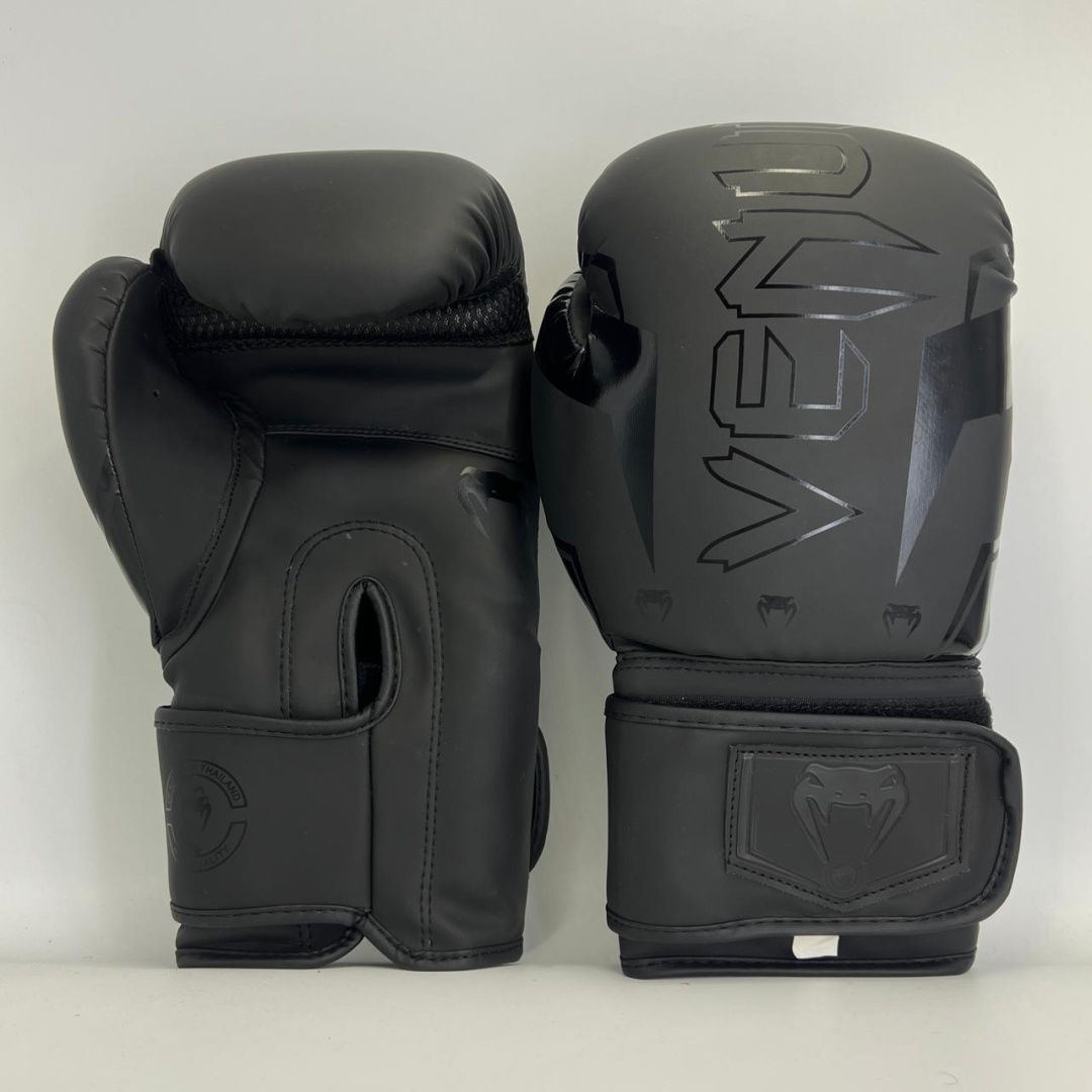 Боксерские перчатки Venum 14 oz черный