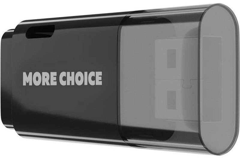 USB Flash карта MORE CHOICE MF8 8 Гб черный