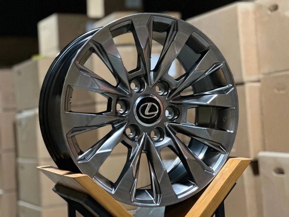 Toyota-h880f_2 8x18/6x139.7 D106.1 ET25 4 диска черный, серебристый, графит