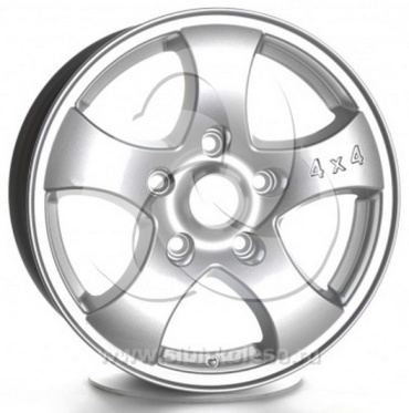 Tech-Line 641 S 98 7x16/5x139.7 D98 ET35 4 диска черный, серебристый, графит