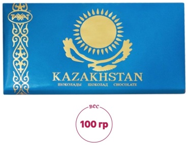 Рахат Kazakhstan шоколадная плитка темный 100 г