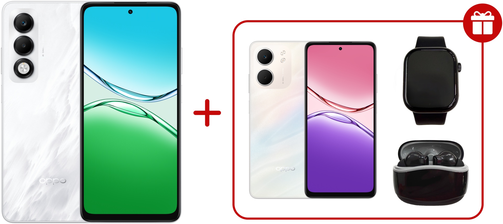 Смартфон OPPO A5i Pro NFC 8 ГБ/128 ГБ белый + подарок