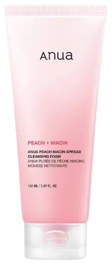 Anua Peach Niacin Spread Cleansing Foam пенка 150 мл