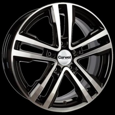 WorldWheels Carwel Аллаки 197 6.5x16/5x108 D63.35 ET50 4 диска графит, серый, черный