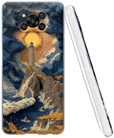 Чехол Mcover для POCO POCO X3/X3 Pro рисунок
