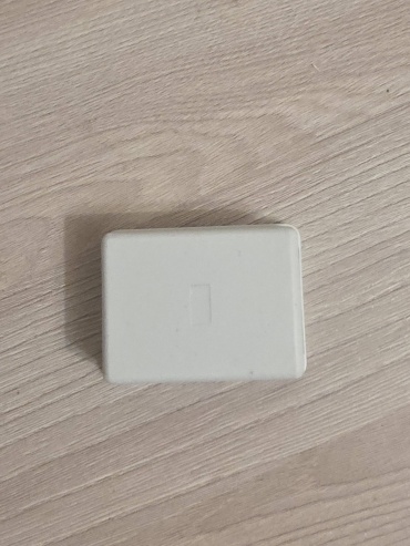 Телефонная розетка RJ11-2, белый