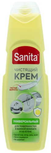Крем Sanita Универсальный лимон 600 мл 0.6 кг