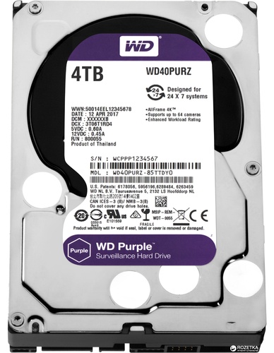 HDD Western Digital HDD-4TB 4000 Гб
