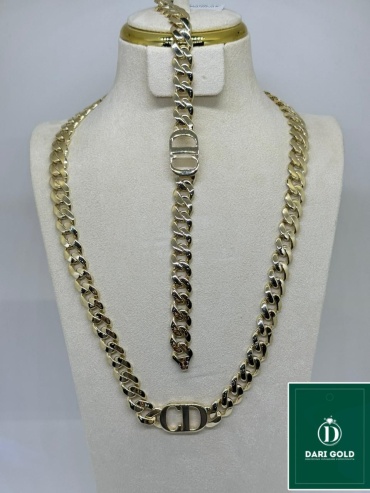Колье DARI GOLD 96889 длина 50 см вес 29.9 г золото, без вставок