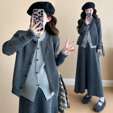 Костюм AD Fashion серый, серебристый