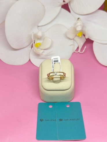 SAR JEWELRY Dnamada_4_1_003_10435_18 размер 18 вес 2.12 г золото, бриллиант