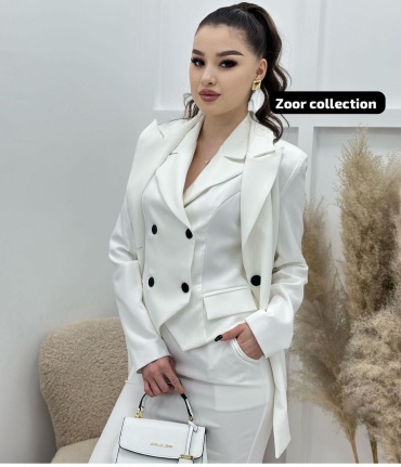 Костюм деловой Modashop белый