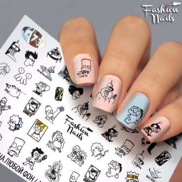 Fashion Nails слайдеры Galaxy 073 1 шт