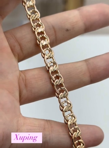 Xuping Jewelry длина 19 см медицинское золото, без вставок