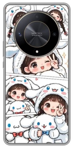 Чехол для Honor X9b рисунок