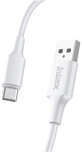 Кабель Inkax USB 3.0 (F), USB TypeC (F), 3 м, белый