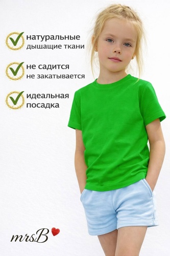 Футболка mrsB светло-зеленый