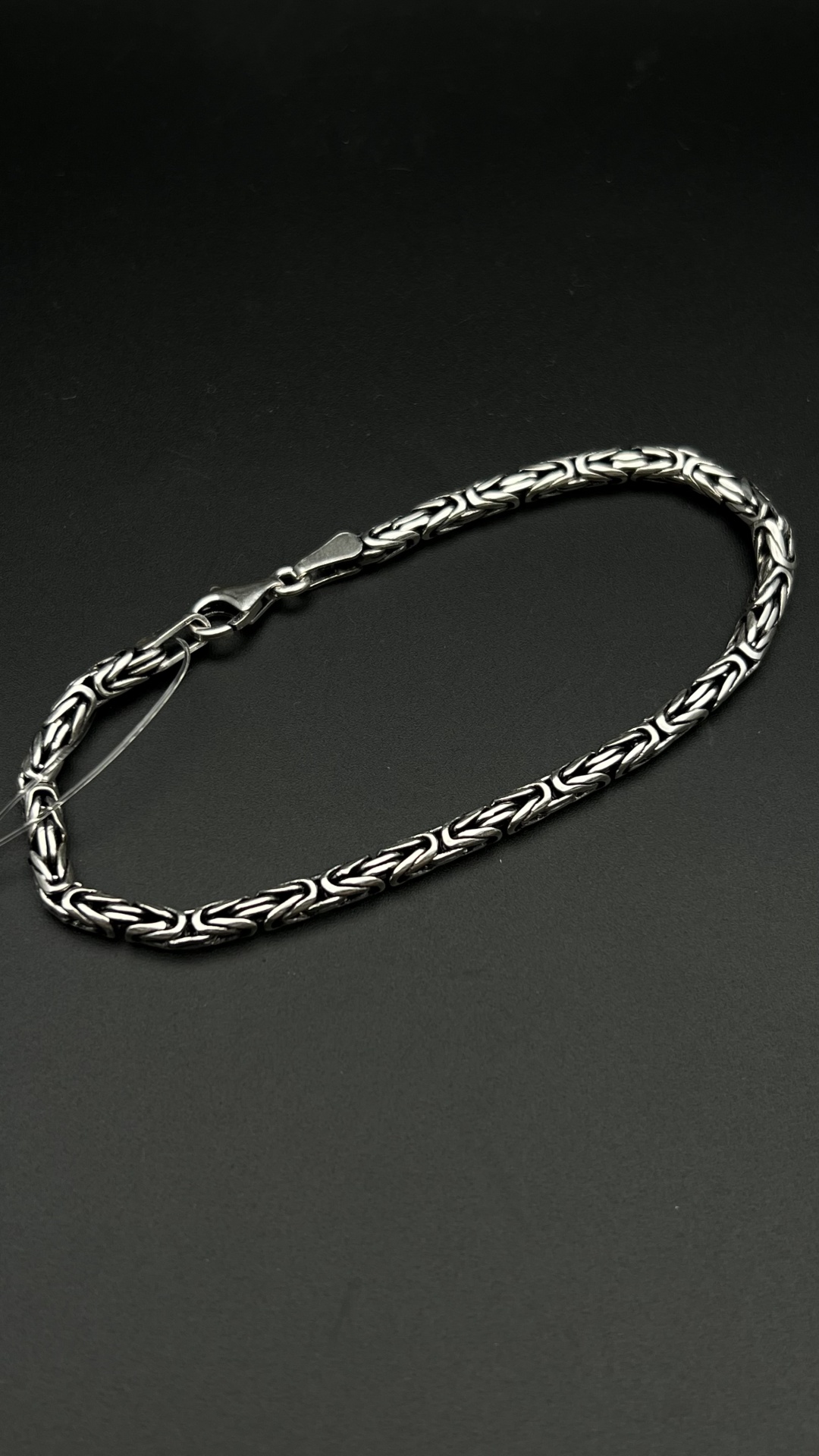 Era Jewellery Brm001 длина 19 см, вес 11.4 г серебро, плетение лисий хвост
