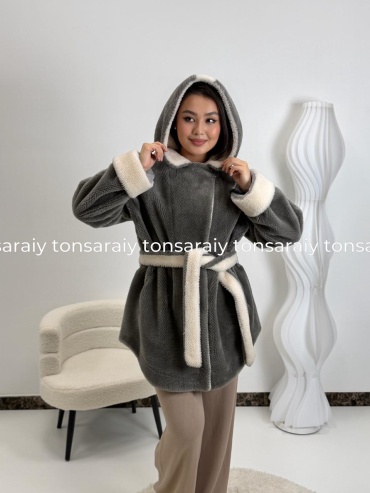 Зимняя куртка ТОН САРАЙЫ серый