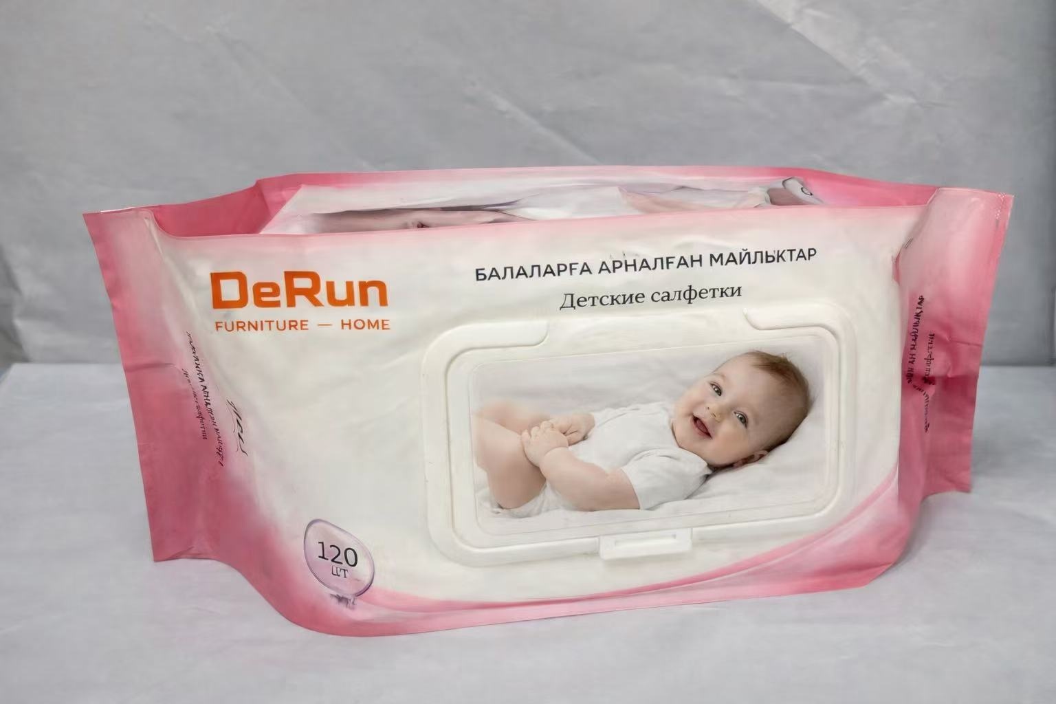 Влажные салфетки DeRun DeRun Baby, 120 шт 120 шт