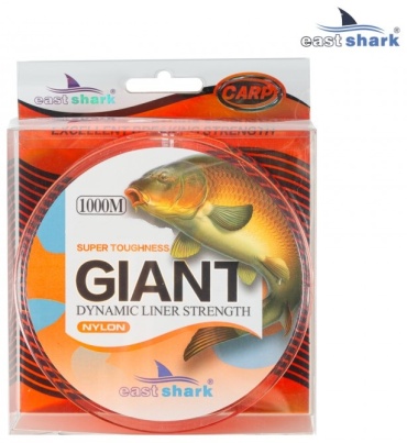 Леска EastShark монофильная 444132 0.32 мм оранжевый