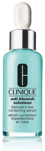 Clinique сыворотка Сыворотка для проблемной кожи с анти-возрастным эффектом Anti-Blemish Solutions для лица 30 мл
