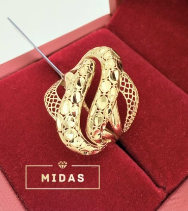 MIDAS 34567654 размер 18.5 вес 2.52 г золото, без вставок