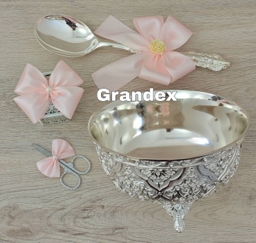 GRANDEX Мельхиоровый набор для Кыркынан шыгару детский набор