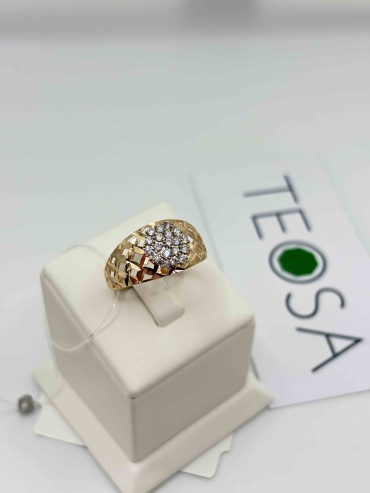 Teosa Te05 размер 19 вес 2.1 г золото, фианит