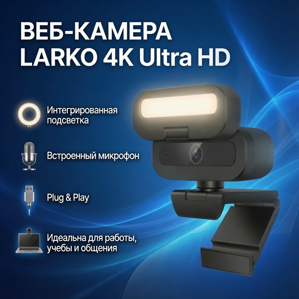 Вебкамера 4к — фото 1