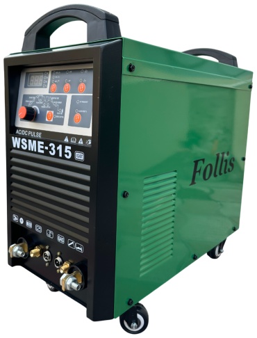 Follis сварочный инвертор WSME-315 TIG AC/DC (аргонная (аргонодуговая) сварка, ручная дуговая сварка (MMA))