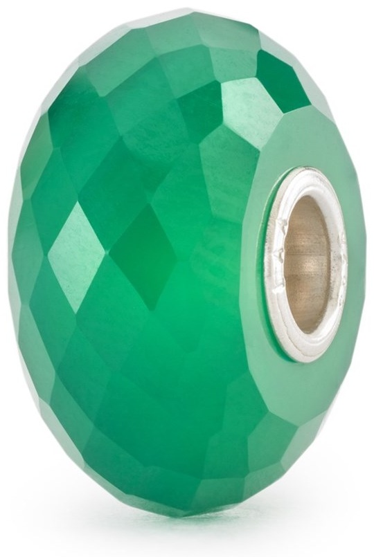 Шарм Trollbeads TSTBE-20044 вес 2.75 г серебро, оникс
