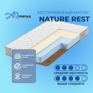 Матрас Ақ мамық Nature Rest, 160x190x21 см
