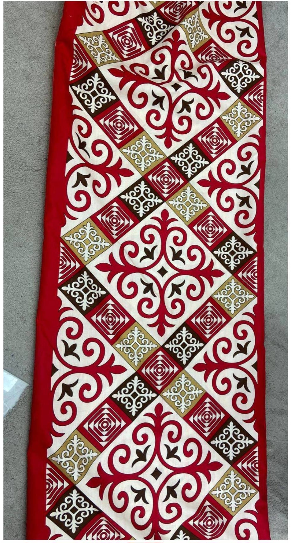 Чехол для корпе 230x80 см, без наполнителя, красный