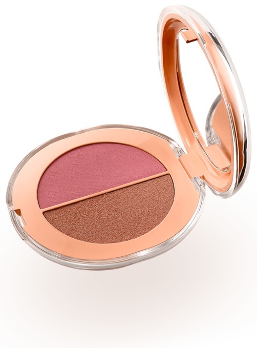 KIKO Gloss Supreme Layering Matt & Glow Duo Blush 03 - KIKO MILANO румяна, скульптор 03