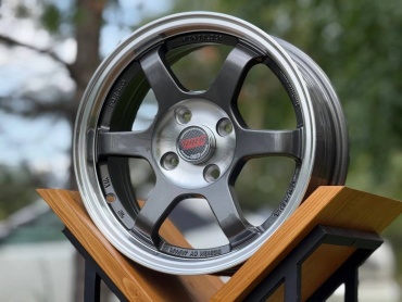 Rays-te37-155210_5 6.5x15/4x100 D73.1 ET35 4 диска черный, серебристый, графит