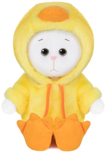Мягкая игрушка Maxitoys Мышель в Костюме Уточки, высота 20 см, желтый