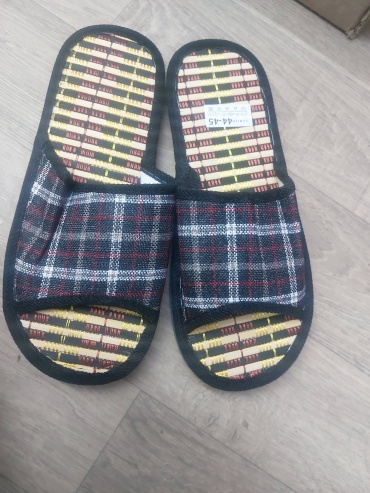 Тапочки черный