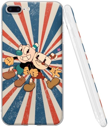 Чехол Mcover для Apple iPhone 7 Plus, iPhone 8 Plus рисунок