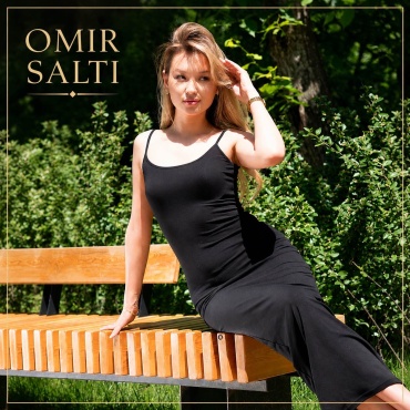 Повседневное платье Omir Salti черный